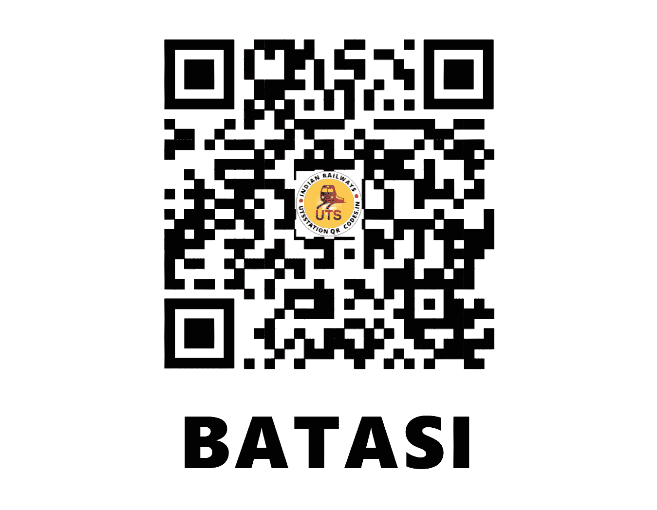 UTS QR Code for BATASI - BTSI (NF - WEST BENGAL)